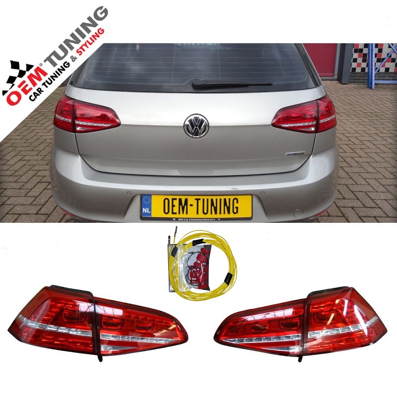 Golf Gti Led Achterlichten Bekabeling Installeer Instructies