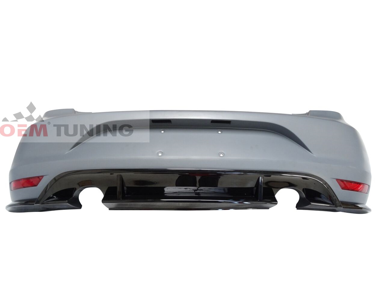 VW POLO 6C GTI ACHTERBUMPER DUBBEL UITLAAT OEM Tuning