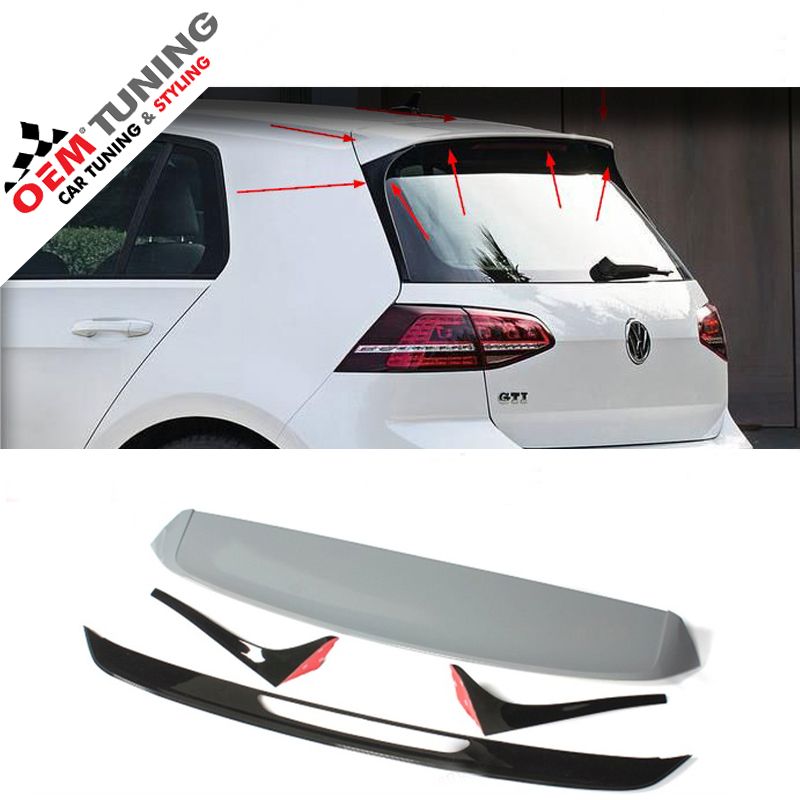 Golf 7 GTI | R line | R20 Dakspoiler | OEM DESIGN | ABS - OEM Tuning