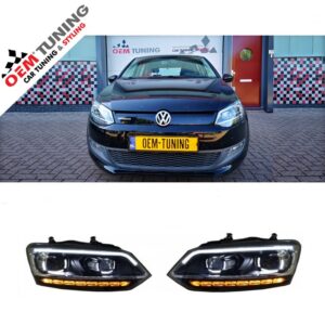 POLO 6R/6C LED DRL KOPLAMPEN | DYNAMISCHE SIGNAL | 2009-2017 | -0