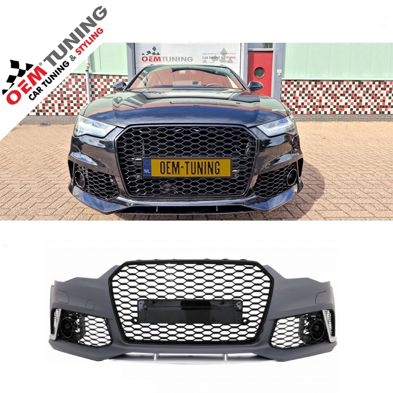 Auto Mistlamp Grille Voor A6 C7 2012 2013 2014 2015 2016 Auto