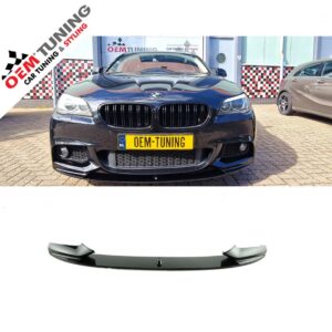 F10 F11 M‑Performance Frontlip | 5 Serie | 2010‑2017 | M‑Tech | Hoogglans Zwart