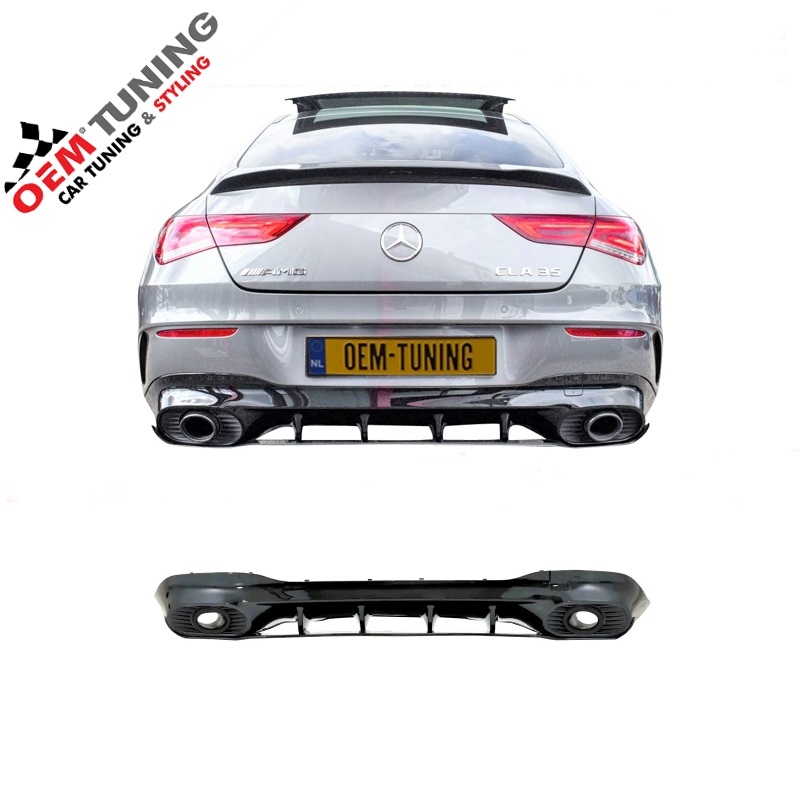 Mercedes-Benz CLA 35 AMG Look Diffuser W118 | 2019 -2022 | - OEM Tuning