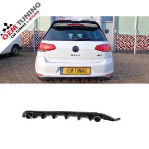 Golf 7 GTI TCR-Look Diffuser | 2012- 2017 | Hoogglans zwart