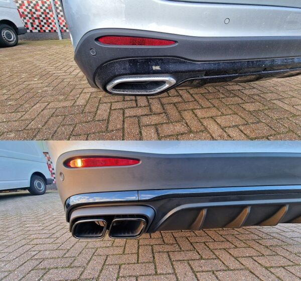 Diffuser geschikt voor GLC X254 SUV | GLC63 AMG Style | 22-26