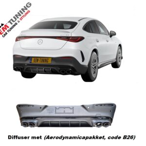Mercedes-Benz GLC 43 Coupe Diffuser | C254 | 2022-2026 |