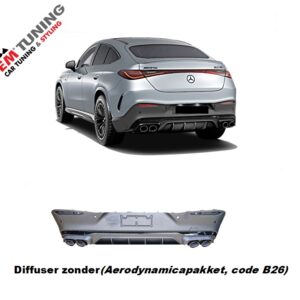 Mercedes-Benz GLC 43 Diffuser COUPE | C254 | 2022-2026 |