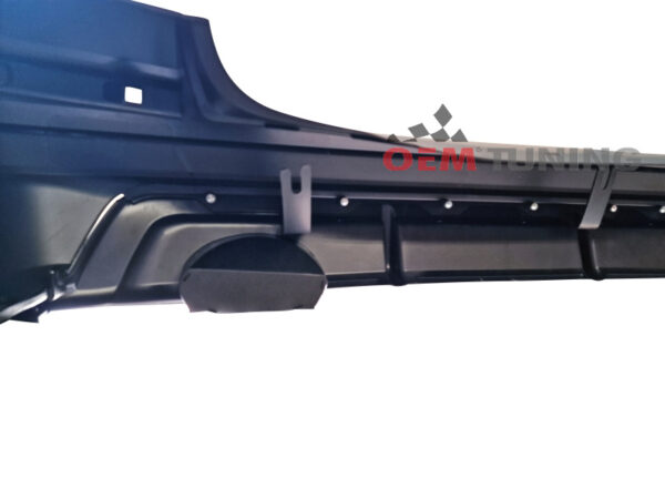 Sport Edition Achterbumper Diffuser | geschikt voor Transporter T6 T6.1 | 2 deurs | - OEM Tuning