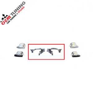 Sierstuk Brackets voor A-Klasse W176 | Passend op A45 Diffuser | 16-19 | Facelift