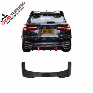 Dakspoiler geschikt voor X5 SUV G05 LCI | Competition Style | M-Tech | Hoogglans Zwart | 23+