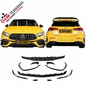 Aero Kit geschikt voor A-Klasse W177 A45 | A45S AMG Style | 18-22 | ALLEEN VOOR A45