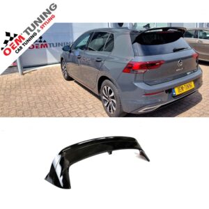 Dakspoiler geschikt voor Golf 8 | Clubsport LOOK | 20-24 | Hoogglans Zwart |