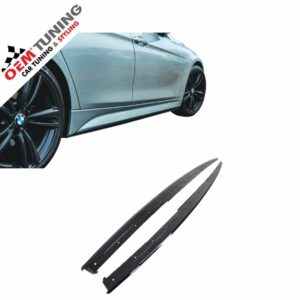M-Performance Style Sideskirts Extensie geschikt voor F30/F31 | 3 serie | M-TECH Hoogglans zwart |