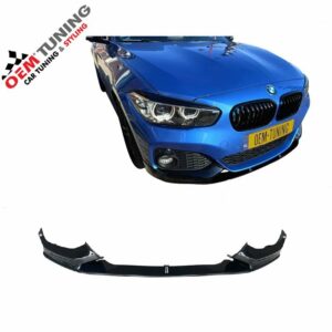 M-Performance Style Frontlip geschikt voor F20 & F21 | 1 Serie | M-TECH | 15-19 | Glossy Black
