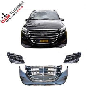 Voorbumper & koplampenset geschikt voor V-Klasse / VITO W447
